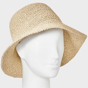 Straw Bucket Hat